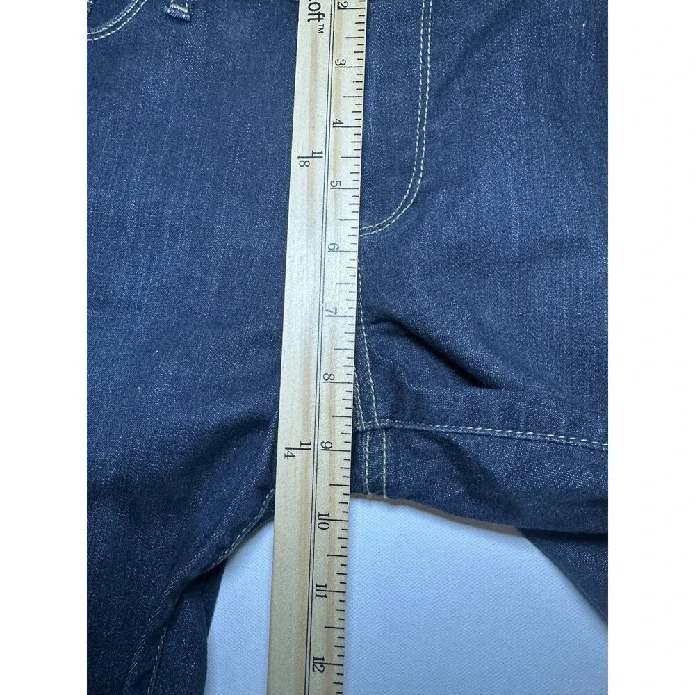 PAIGE Kayla Denim Blue Jean Bermuda Short Dark Wash Women's 31‎